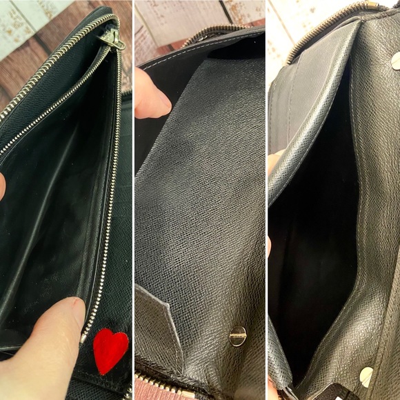 Louis Vuitton “game on” Black Zippy Wallet Custom - Picture 5 of 14